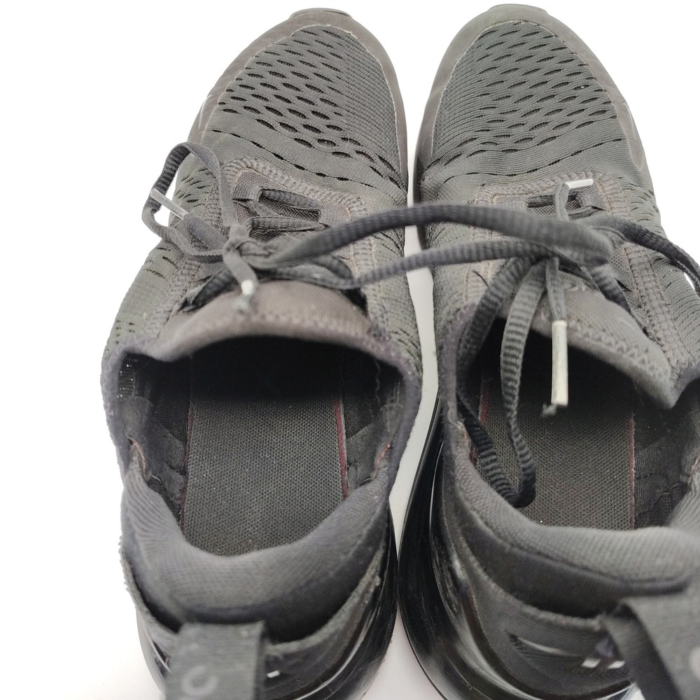 Nike Air Max 270 Running Shoes Triple Black Sneakers AH6789-006 Womens Size 8.5 - Picture 5 of 7